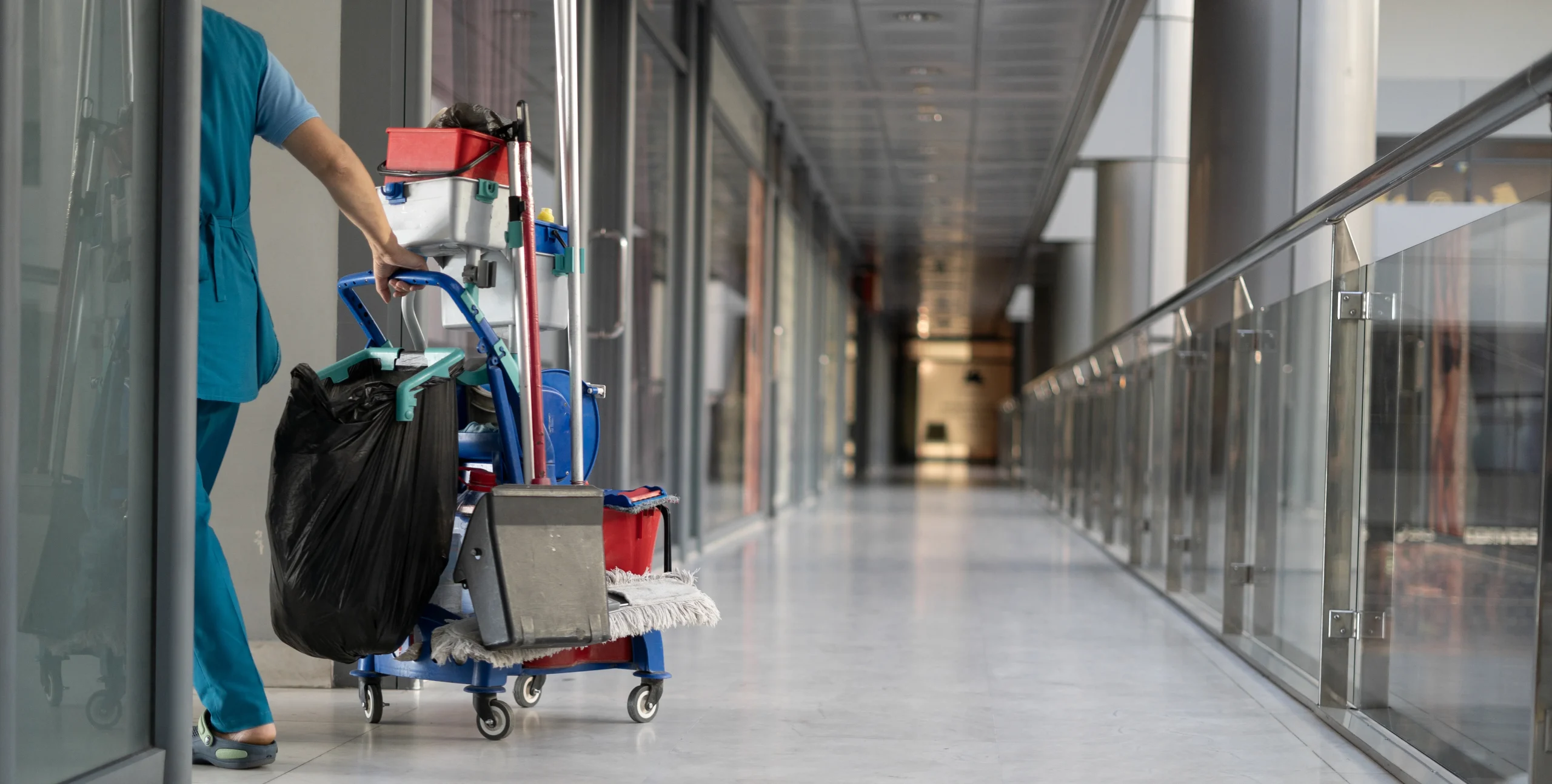 cleaning trolley